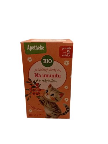 Apotheke immucare gyerektea csipkebogyóval és homoktövissel 20x1,5g 30 g