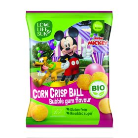 Lls mickey bio extrudált kukorica snack rágógumi 30 g