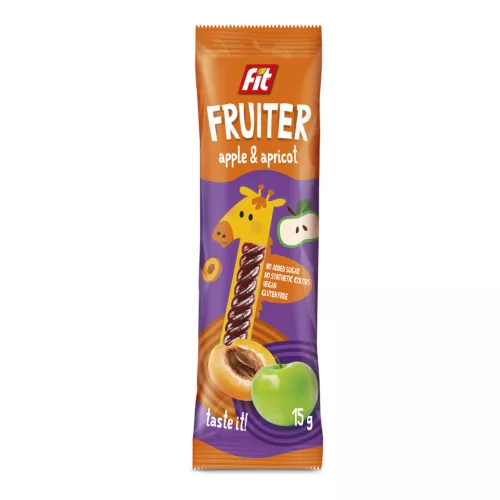 Fit fruiter alma+sárgabarack gyümölcszselé 15 g
