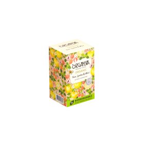 Basilur bio organsia  yuzu licsi és menta  tea 18db 32,4 g