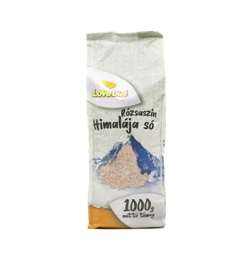 Lovediet himalája só rózsaszín 1000 g