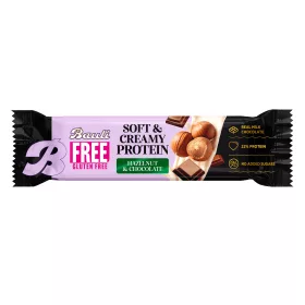   Max Sport gluténmentes soft creamy mogyoró és kakaós szelet 45 g