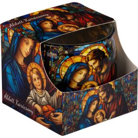 Illatmécses üvegpohárban áldott karácsony 1db