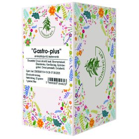   Gyógyfű gastro-plus emésztéstjavító teakeverék filteres 20x1g 20 g
