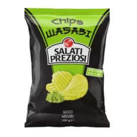 Salati Preziosi gluténmentes wasabi chips 100 g