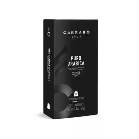   Carraro puro arabica premium kávékapszula nespresso kompatibilis 10 db