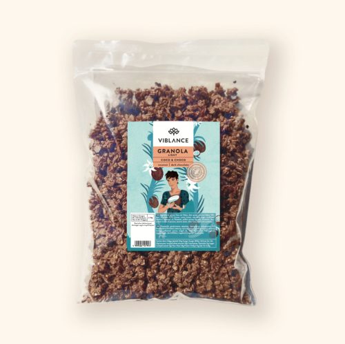 Viblance kókuszos csokoládés granola light 1000 g