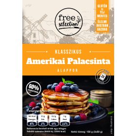   Free selection klasszikus amerikai palacsinta alappor 3x50g 150 g