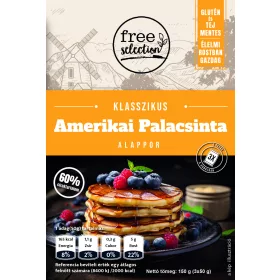   Free selection klasszikus amerikai palacsinta alappor 3x50g 150 g