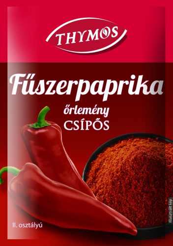 Thymos fűszerpaprika csípős 2.oszt. 25 g