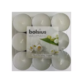 Bolsius illatos teamécses gyöngyvirág 18 db