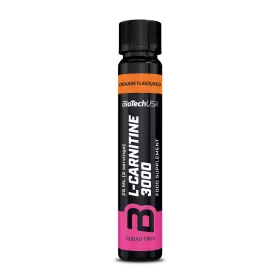 Biotech l-carnitine narancs 3000mg ampulla 25 ml