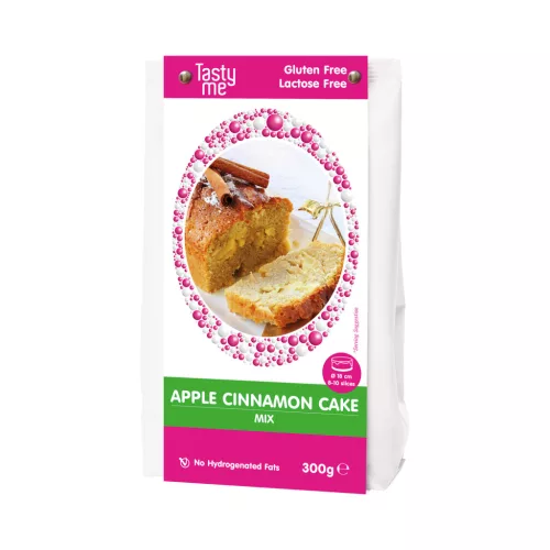 Tasty Me glutén- és laktózmentes almás-fahéjas torta mix 300 g