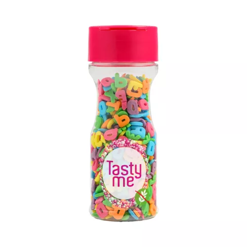 Tasty Me gluténmentes cukor tortadekor betűs 8mm 45 g