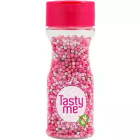 Tasty Me gluténmentes cukor tortadekor mini mix pink 70 g
