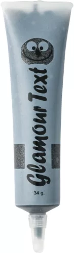 Tasty Me gluténmentes csillogó géles dekortoll fekete 34 g