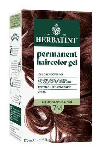 Herbatint 7m mahagóni szőke hajfesték 170 ml