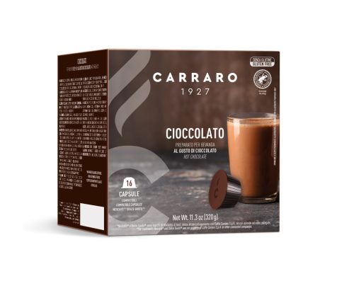 Carraro cioccolato kávékapszula dolce gusto kompatibilis 16 db