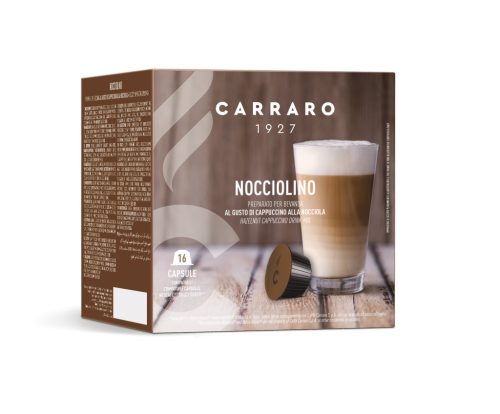 Carraro nocciolino kávékapszula dolce gusto kompatibilis 16 db