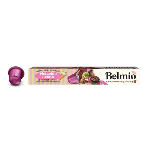 Belmio kávékapszula pistachio gelato nespresso kompatibilis 10 db