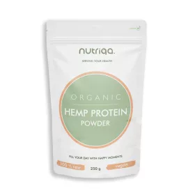 Nutriqa organic bio kenderfehérje por 250 g