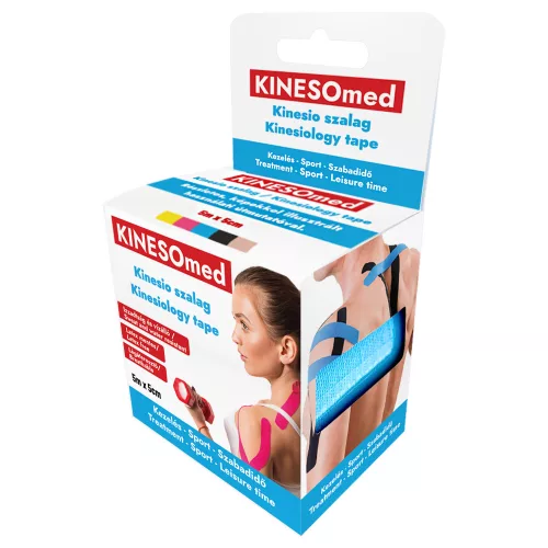 Kinesomed kineziológiai tapasz kék 5cmx5m 1 db