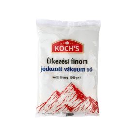 Kochs étkezési finom jódozott vákuum só 1000 g