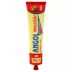 Haas spicy angol mustár 200 g