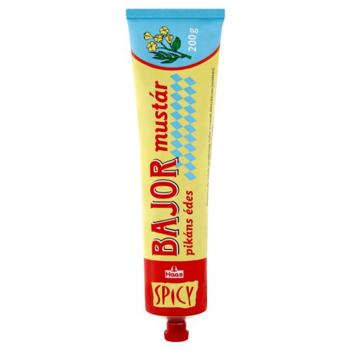 Haas spicy bajor mustár 200 g