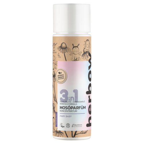 Herbow 3in1 mosóparfüm öblítő és kondicionáló koncentrátum tündér baba 200 ml