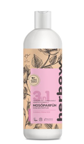 Herbow 3in1 mosóparfüm öblítő és kondicionáló koncentrátum tündöklő hercegnő 1000 ml