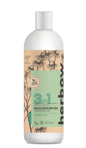 Herbow 3in1 mosóparfüm öblítő és kondicionáló koncentrátum nyári eső 1000 ml