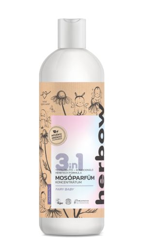 Herbow 3in1 mosóparfüm öblítő és kondicionáló koncentrátum tündér baba 1000 ml