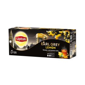 Lipton earl grey tea lemon 25x1,5g 37,5 g
