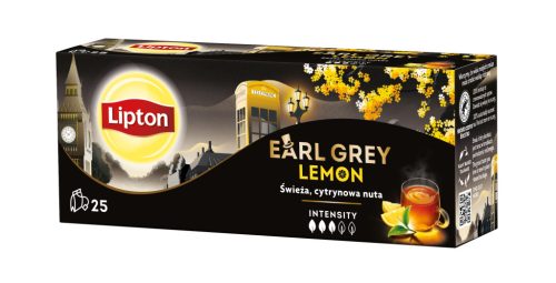 Lipton earl grey tea lemon 25x1,5g 37,5 g