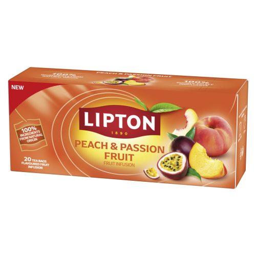 Lipton őszibarack-maracuja tea 20x2g 40 g