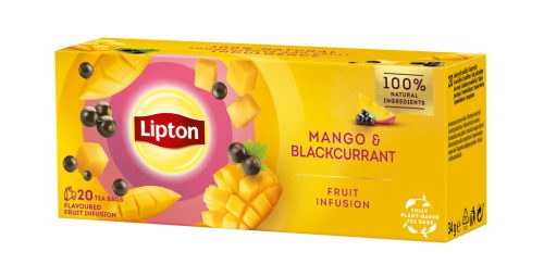 Lipton mangó-feketeribizli tea 20x1,7g 34 g