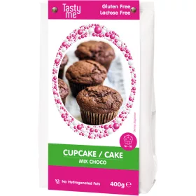   Tasty Me glutén- és laktózmentes cupcake/torta mix – csokoládés 400 g
