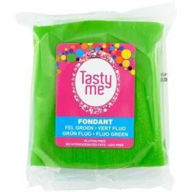  Tasty Me glutén- és laktózmentes fondant fényes zöld 200 g