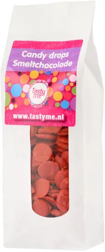 Tasty Me gluténmentes bevonópasztilla piros 300 g