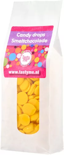 Tasty Me gluténmentes bevonópasztilla sárga 300 g