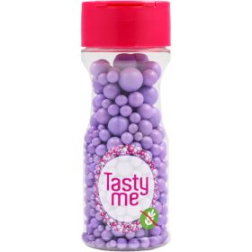   Tasty Me gluténmentes cukorgyöngy tortadekor mix viola 70 g