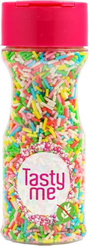 Tasty Me gluténmentes cukor tortadekor mix strands 60 g