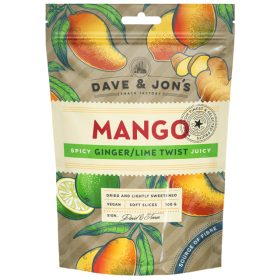 Dave & Jon's mango gyömbér lime twist 100 g