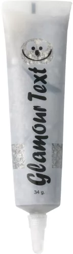 Tasty Me gluténmentes csillogó géles dekortoll ezüst 34 g