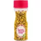 Tasty Me gluténmentes metallic pearls tortadekor mix antik arany 75 g