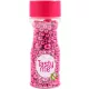 Tasty Me gluténmentes metallic pearls tortadekor mix pink 75 g