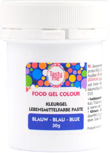 Tasty Me gluténmentes ételfesték gél kék 30 g