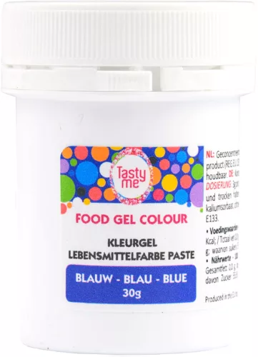 Tasty Me gluténmentes ételfesték gél kék 30 g
