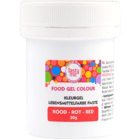 Tasty Me gluténmentes ételfesték gél piros 30 g